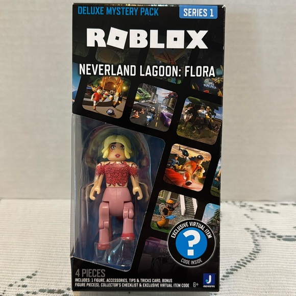 roblox | Toys | Roblox Neverland Lagoon Flora Figure With Code Deluxe ...